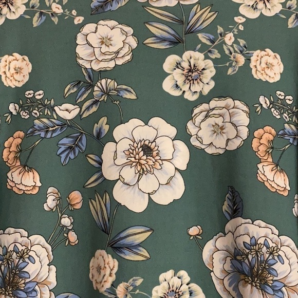 Molly Green Floral Dress - Picture 2 of 3